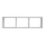 Wall shelf Mikoro in white color 90x22x25.6cm - Image 2
