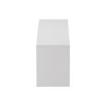 Wall shelf Mikoro in white color 90x22x25.6cm - Image 3