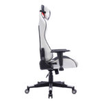 Office Gaming chair Mazol pu black-white 66x56x135cm - Слика 3