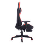 Office Gaming chair Zeldo pu black-red 66x56x135cm - Слика 2