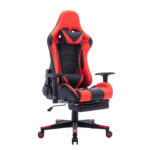 Office Gaming chair Zeldo pu black-red 66x56x135cm