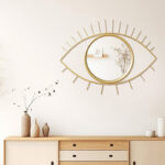 Mirror Eye golden 46x2x26cm - Image 2