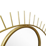 Mirror Eye golden 46x2x26cm - Image 3