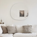 Frameless 1 mirror black 49x1.2x52cm - Слика 2