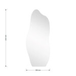 Mirror Irregular 1 50x1x120cm - Слика 3