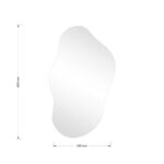 Mirror Irregular 2 35x1x60cm - Слика 3