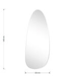 Mirror Irregular 3 50x1x120cm - Слика 3