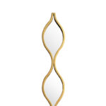 Mirror Deco 1 golden 12.7x2.5x129.5cm - Слика 3