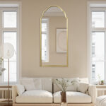 Mirror Eros golden 58x2.5x132cm - Слика 2