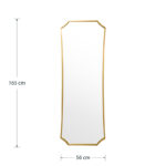 Mirror Torfu gold 56x2x165cm - Image 4