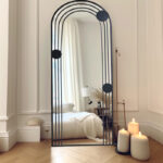 Mirror Derway black 65x2x180cm - Слика 2