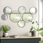 Mirror Sowel black 120x2x76cm - Слика 2