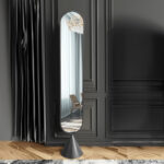 Mirror Hersy black 28x2x170cm - Слика 2