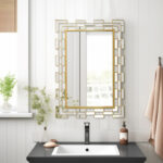 Mirror Monka golden 72x3x102cm - Image 2