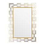 Огледало Монка златно 72x3x102 см