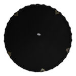 Specio wood mirror in black shade Φ60x4.5cm - Image 4