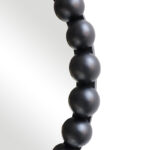 Specio wood mirror in black shade Φ60x4.5cm - Image 5