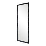 Ledalo wood mirror in black shade 45x4.5x130cm - Слика 3