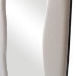 Lezour velvet mirror in white shade 50x5x170cm - Image 5