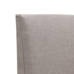 Double bed Violaine fabric beige-grey with storage 160x200cm - Слика 6
