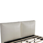 Double bed Jessie floating style led-PU ivory 160x200cm - Слика 5