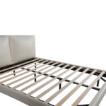 Double bed Jessie floating style led-PU ivory 160x200cm - Слика 6