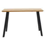 Table Adira MDF in sonoma-black color 120x60x75cm - Слика 2