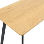 Table Adira MDF in sonoma-black color 120x60x75cm - Слика 4