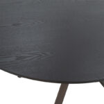 Dinner table Cerco MDF black D120x75cm - Слика 4