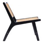 Armchair Merritt pe rattan black - Слика 3