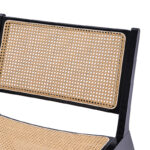 Armchair Merritt pe rattan black - Слика 4