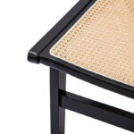 Armchair Merritt pe rattan black - Слика 5