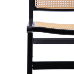 Armchair Merritt pe rattan black - Слика 6