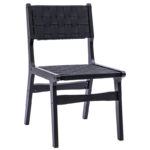Chair Ridley wood-pu black