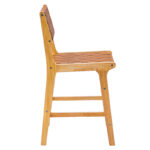 Bar stool Ridley wood-pu natural - Слика 4