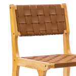 Bar stool Ridley wood-pu natural - Слика 6