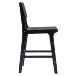 Bar stool Ridley wood-pu black - Слика 3
