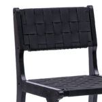 Bar stool Ridley wood-pu black - Слика 5