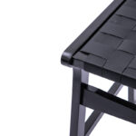 Bar stool Ridley wood-pu black - Слика 6