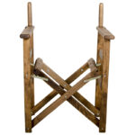 Director's armchair frame Retto solid beech walnut - Image 5