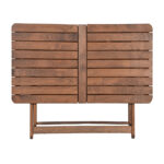 Table Retto beech walnut impregnation 120x75x71cm - Image 2