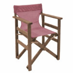 Dining Retto set 5 pcs solid beech wood walnut-dark red color 120x75x71cm - Image 4