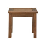 Beach table Retto solid beech wood impregnation walnut 45x40x42cm - Image 2