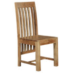Chair Celine solid wood acacia walnut