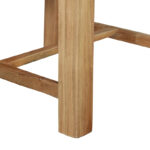 Chair Celine solid wood acacia walnut - Image 5