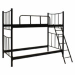Bunk bed Winston metallic black gloss 90x190cm - Слика 2
