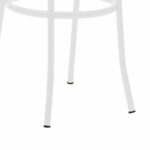 Vienna chair pe rattan beige-metal white - Слика 6