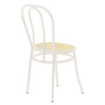 Vienna chair pe rattan beige-metal ecru - Image 2