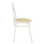 Vienna chair pe rattan beige-metal ecru - Image 3