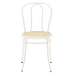 Vienna chair pe rattan beige-metal ecru - Image 4